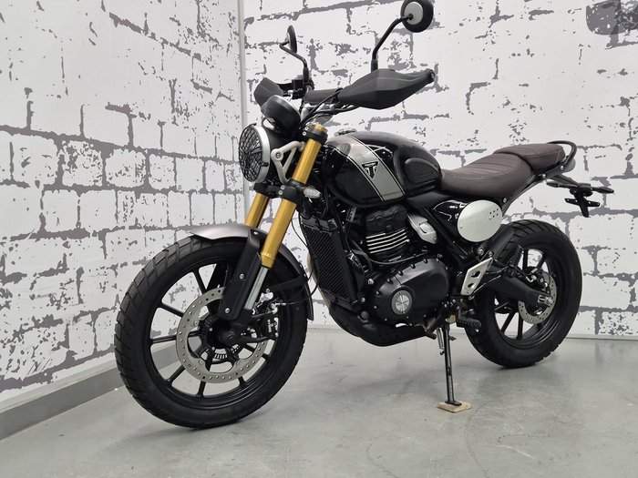 2024 Triumph Scrambler 400 X Scrambler Black