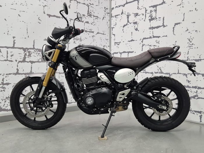2024 Triumph Scrambler 400 X Scrambler Black