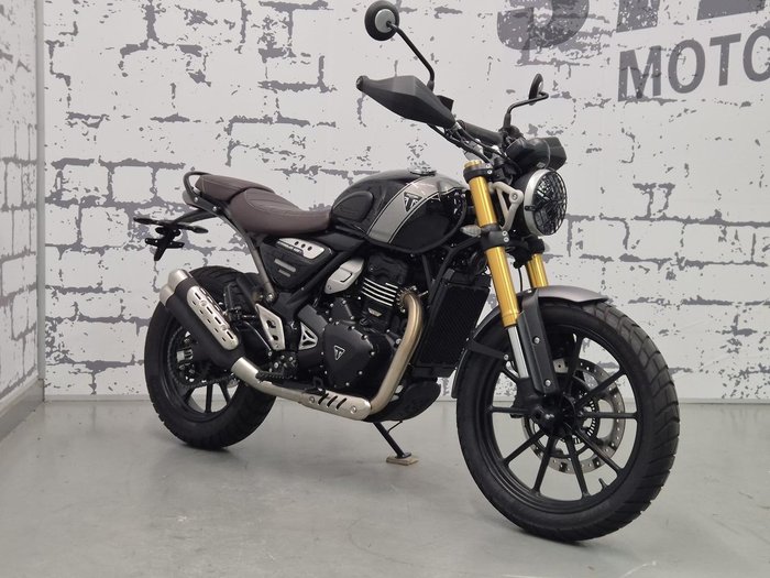 2024 Triumph Scrambler 400 X Scrambler Black