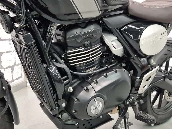 2024 Triumph Scrambler 400 X Scrambler Black