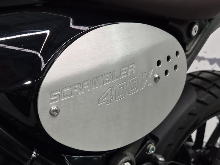2024 Triumph Scrambler 400 X Scrambler Black