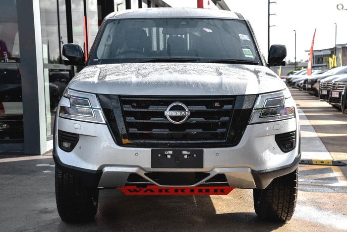 2026 Nissan Patrol Warrior Y62 MY26 4X4 Dual Range Brilliant Silver