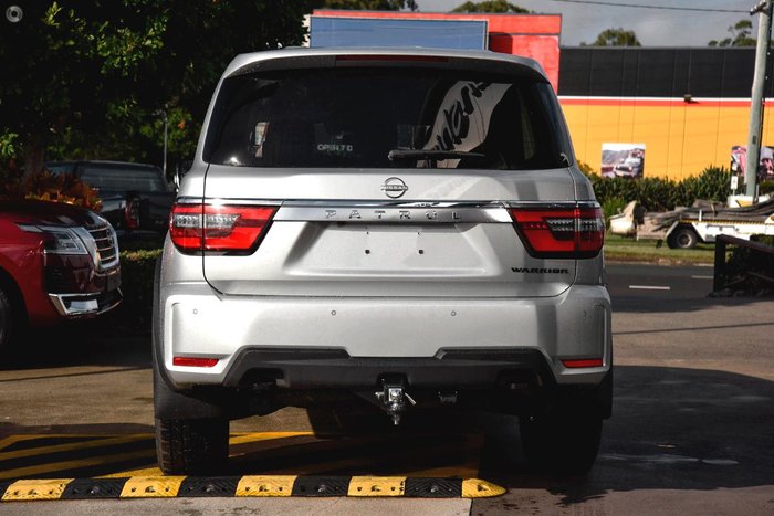 2026 Nissan Patrol Warrior Y62 MY26 4X4 Dual Range Brilliant Silver