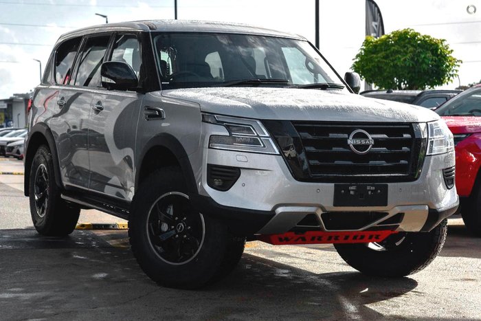 2026 Nissan Patrol Warrior Y62 MY26 4X4 Dual Range Brilliant Silver