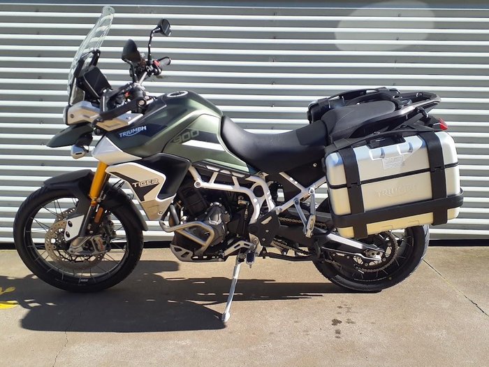 2023 Triumph Tiger 900 Rally Pro Tiger Green