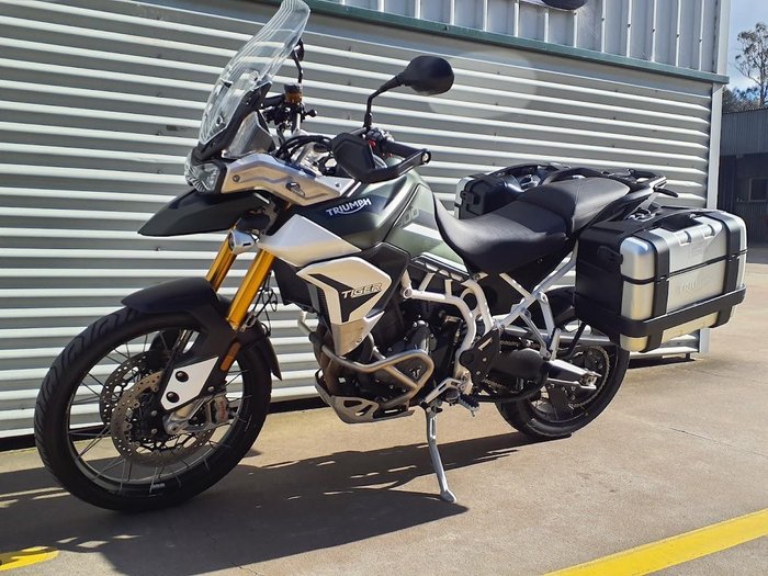 2023 Triumph Tiger 900 Rally Pro Tiger Green