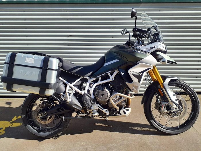 2023 Triumph Tiger 900 Rally Pro Tiger Green