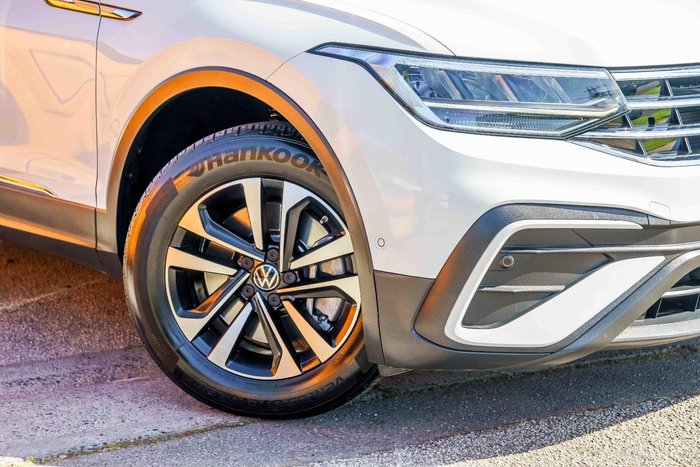 2022 Volkswagen Tiguan 162TSI Adventure Allspace 5N MY22 Four Wheel Drive Pure White