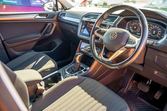 2022 Volkswagen Tiguan 162TSI Adventure Allspace 5N MY22 Four Wheel Drive Pure White