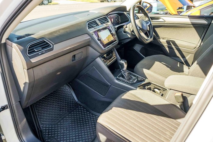 2022 Volkswagen Tiguan 162TSI Adventure Allspace 5N MY22 Four Wheel Drive Pure White
