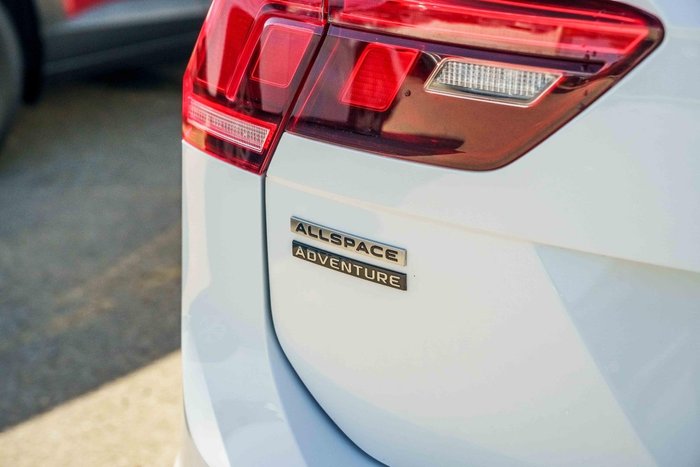 2022 Volkswagen Tiguan 162TSI Adventure Allspace 5N MY22 Four Wheel Drive Pure White