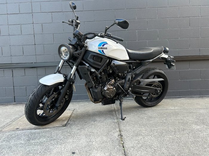 2023 Yamaha XSR700 WHITE