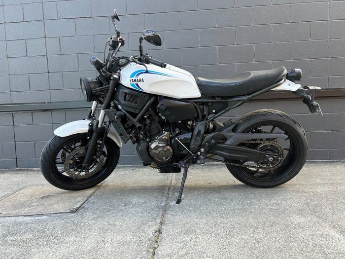 2023 Yamaha XSR700 WHITE
