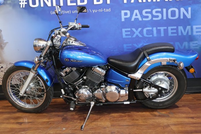 2009 Yamaha XVS650 V-STAR CUSTOM Blue