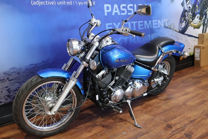 2009 Yamaha XVS650 V-STAR CUSTOM Blue