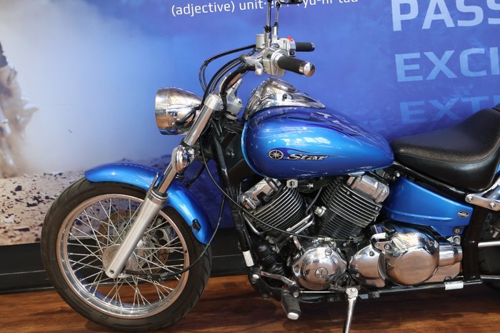 2009 Yamaha XVS650 V-STAR CUSTOM Blue