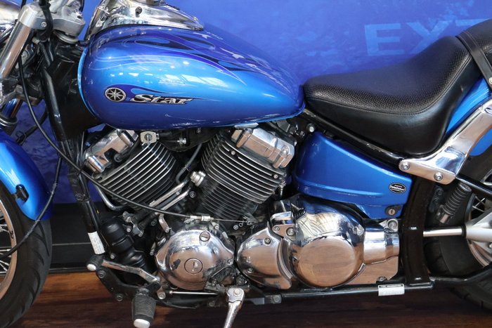 2009 Yamaha XVS650 V-STAR CUSTOM Blue