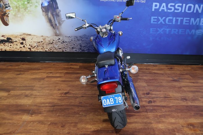 2009 Yamaha XVS650 V-STAR CUSTOM Blue