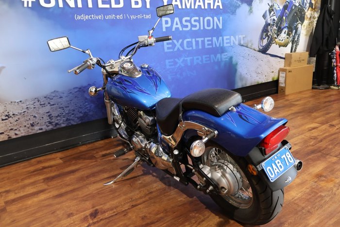 2009 Yamaha XVS650 V-STAR CUSTOM Blue