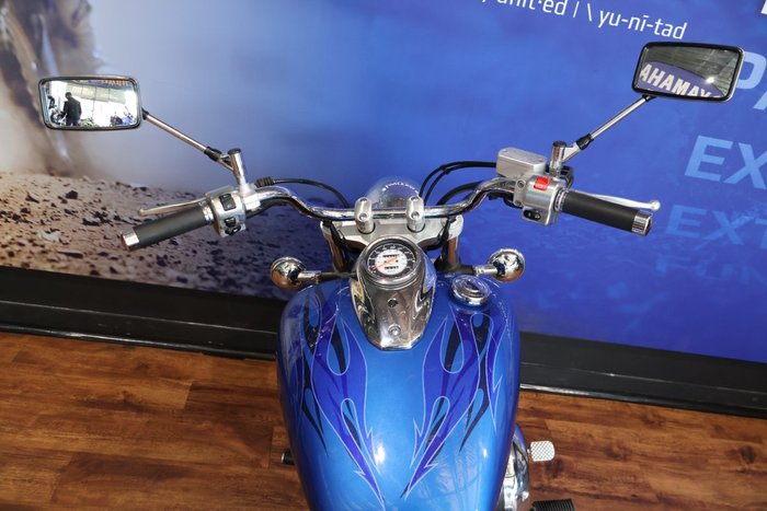 2009 Yamaha XVS650 V-STAR CUSTOM Blue