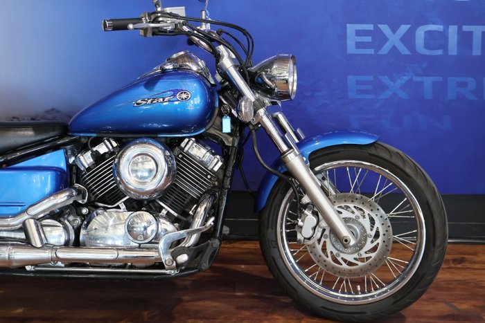 2009 Yamaha XVS650 V-STAR CUSTOM Blue