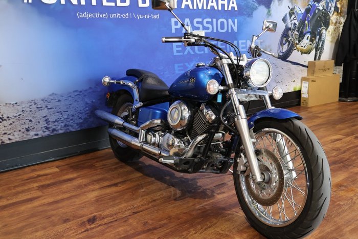 2009 Yamaha XVS650 V-STAR CUSTOM Blue