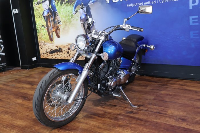 2009 Yamaha XVS650 V-STAR CUSTOM Blue