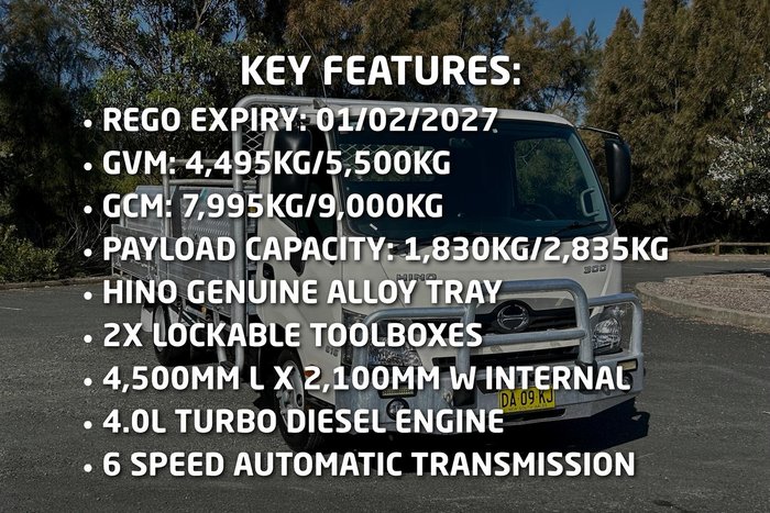 2020 Hino 300 Series