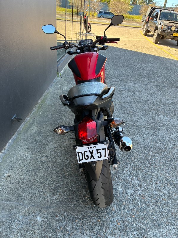 2012 Honda NC700SA RED/WHITE