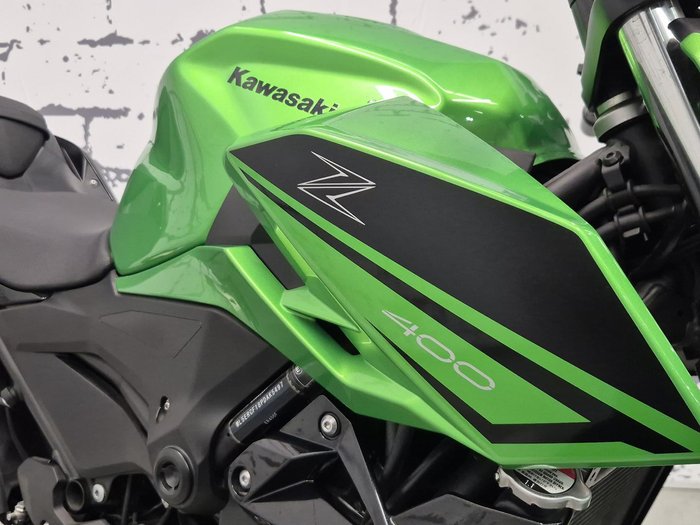 2022 Kawasaki Z400 Z 400 Green