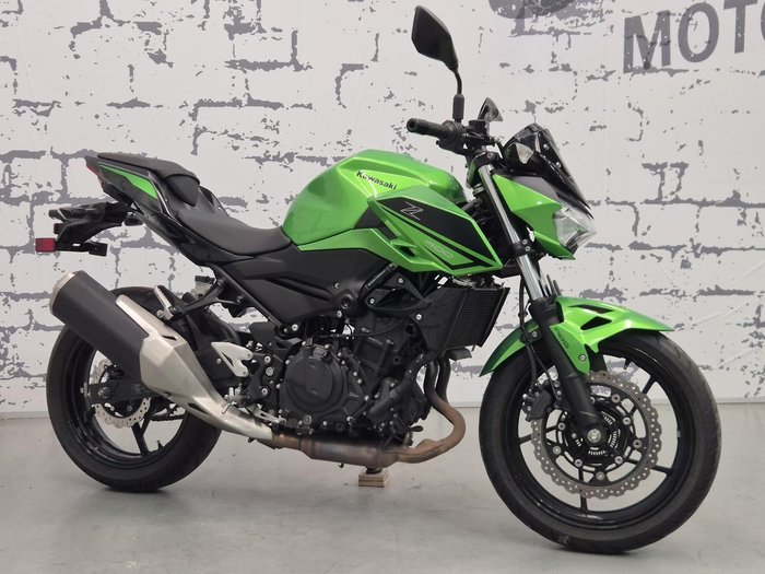 2022 Kawasaki Z400 Z 400 Green