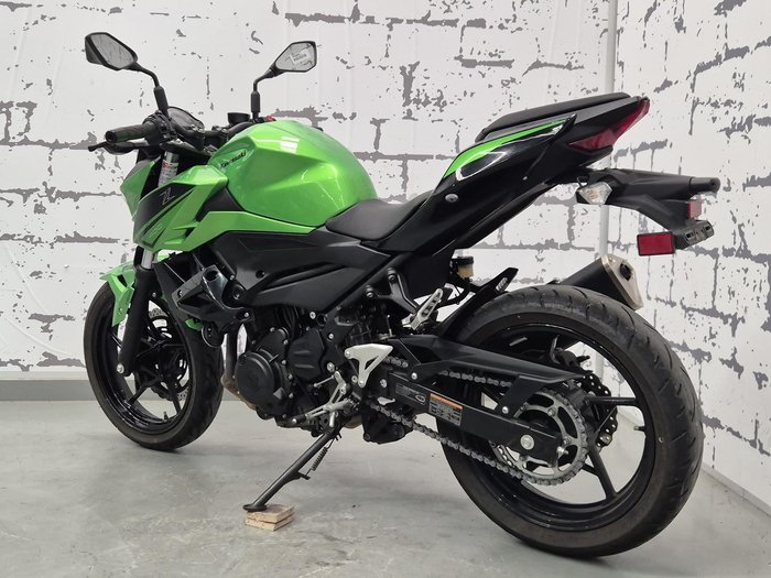 2022 Kawasaki Z400 Z 400 Green