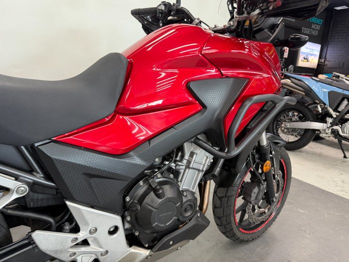 2017 Honda CB500X Red
