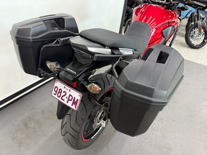 2017 Honda CB500X Red