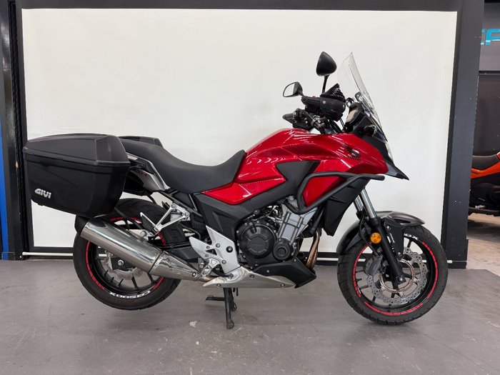 2017 Honda CB500X Red
