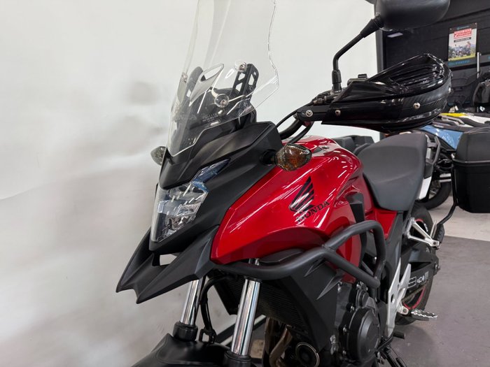 2017 Honda CB500X Red
