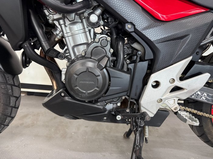 2017 Honda CB500X Red