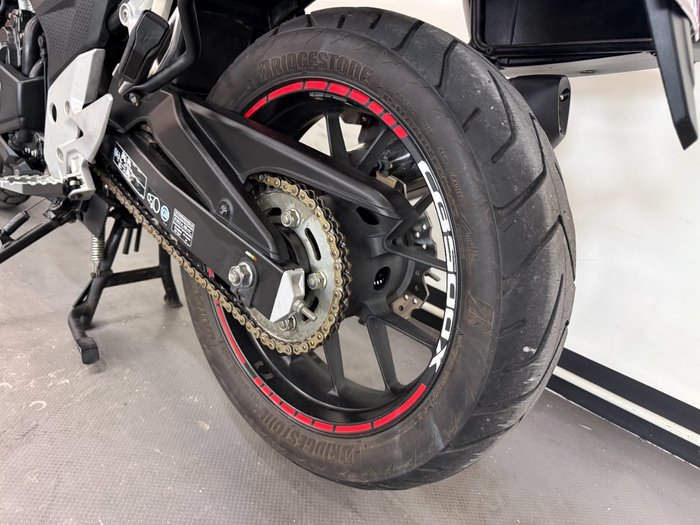 2017 Honda CB500X Red
