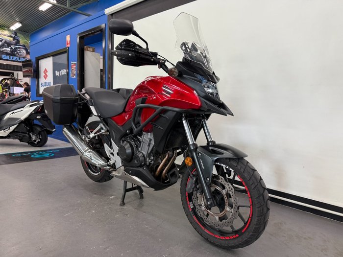 2017 Honda CB500X Red