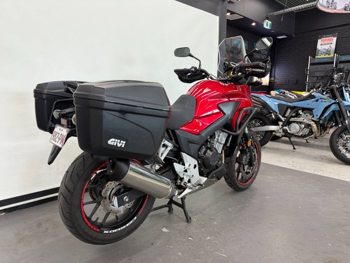 2017 Honda CB500X Red