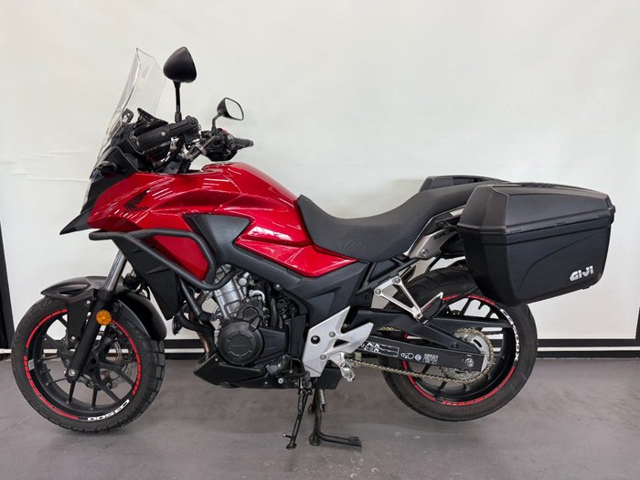 2017 Honda CB500X Red