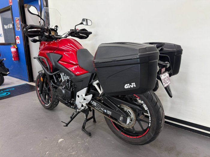 2017 Honda CB500X Red