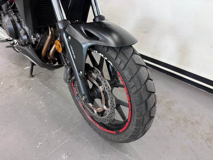 2017 Honda CB500X Red