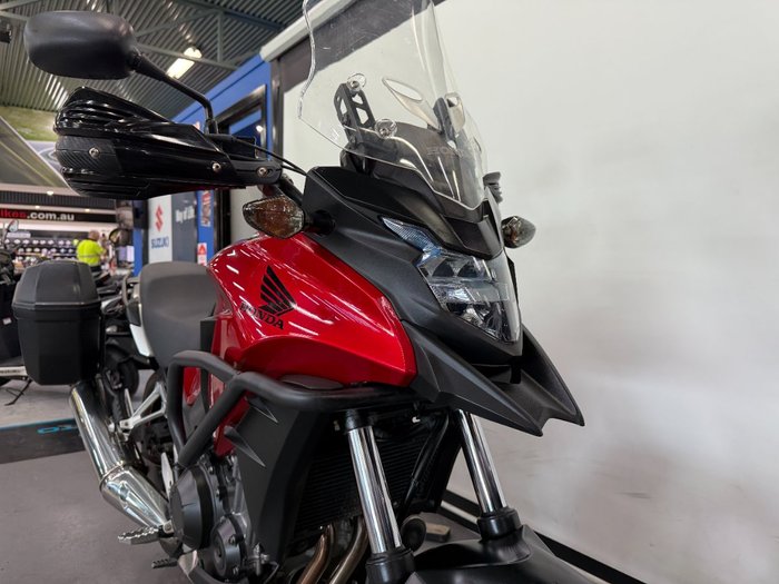 2017 Honda CB500X Red