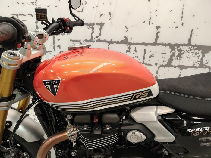2025 Triumph Speed Twin 1200 RS Speed Twin Orange