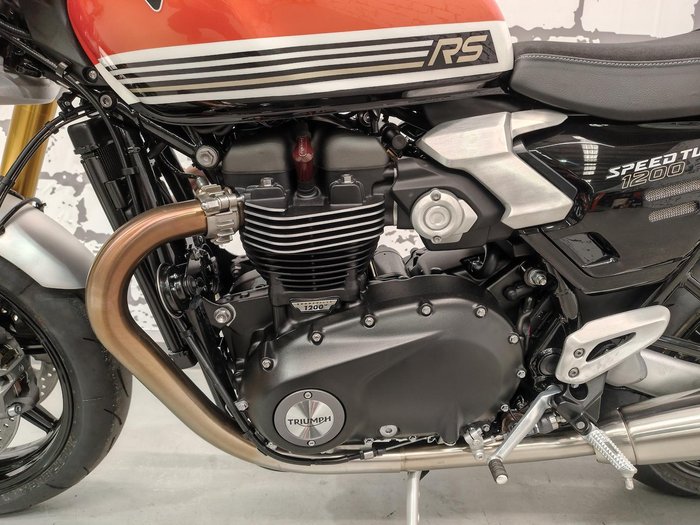2025 Triumph Speed Twin 1200 RS Speed Twin Orange