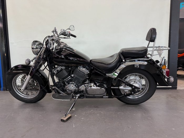 2018 Yamaha XVS650A V-STAR CLASSIC Black