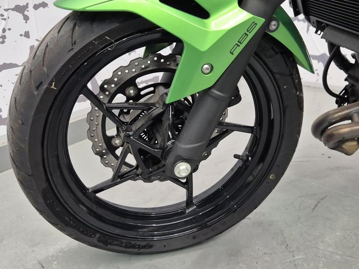 2022 Kawasaki Z400 Z 400 Green