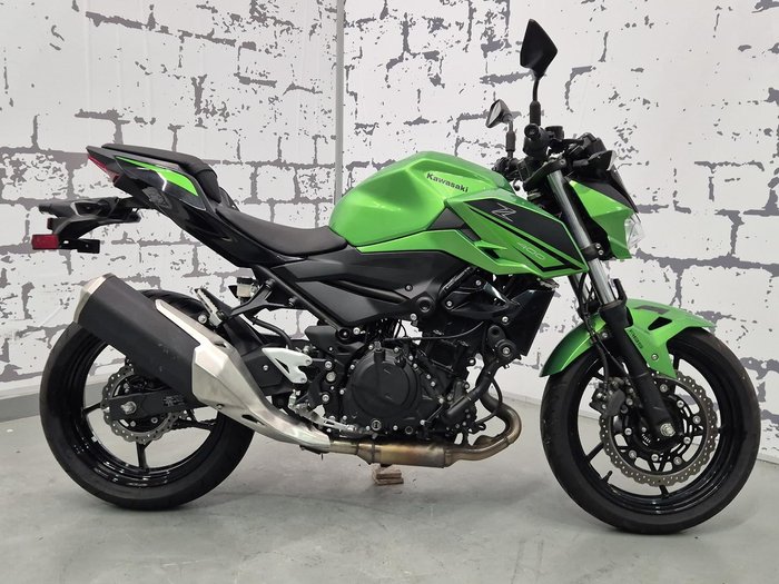 2022 Kawasaki Z400 Z 400 Green