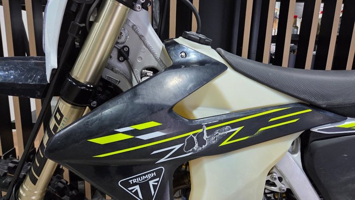 2025 Triumph TF 250-E WHITE